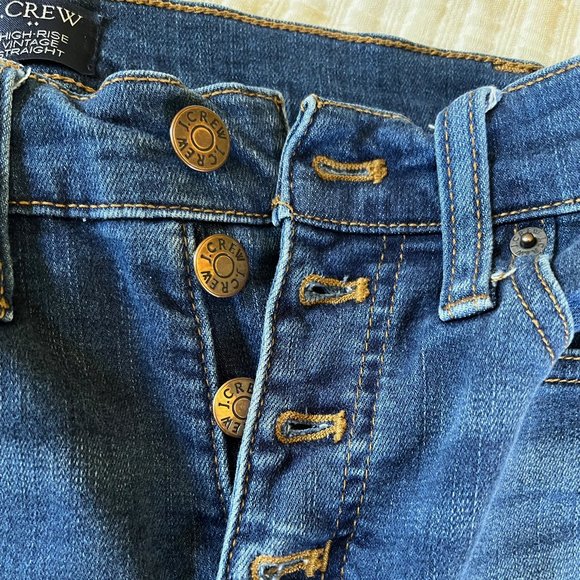 J.Crew High Rise Vintage Straight - 25 - Picture 4 of 12